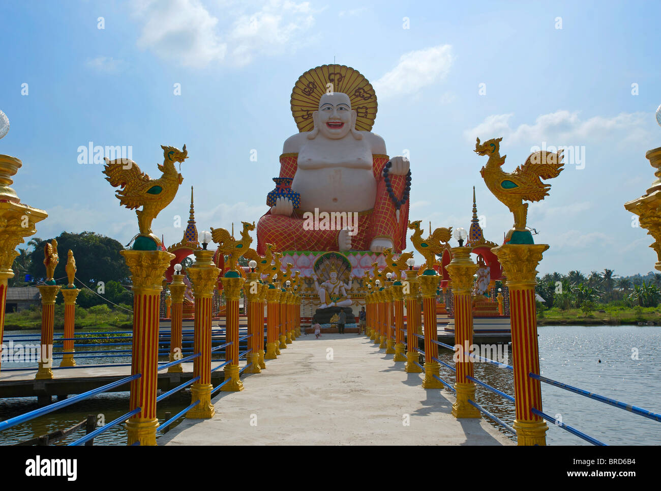 Tempel in Bo Phut, Ko Samui Island, Thailand Stockfoto