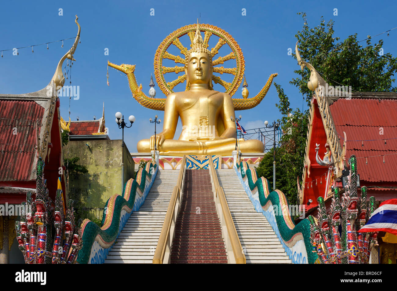 Tempel in Bo Phut, Ko Samui Island, Thailand Stockfoto