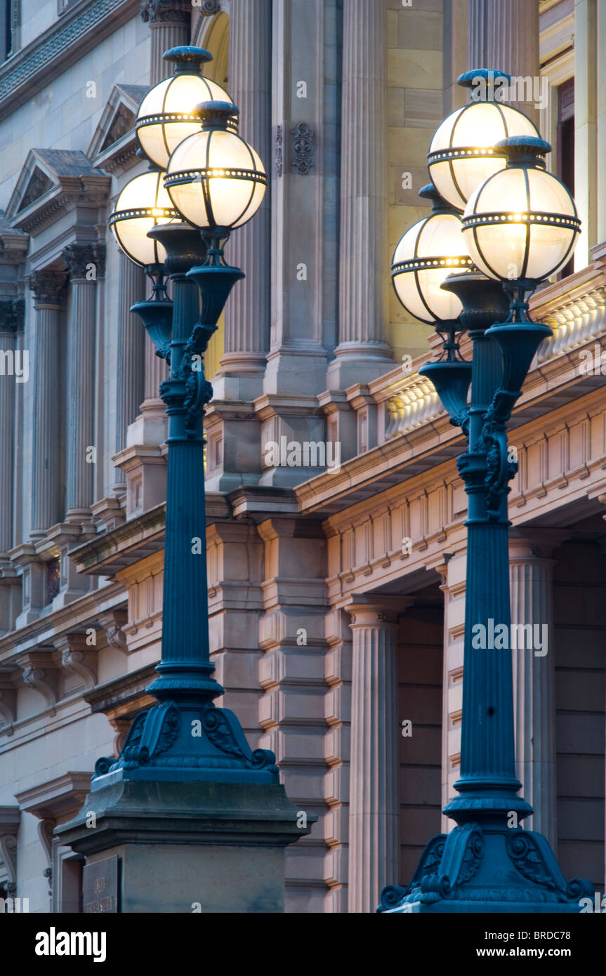 Treasury bauen, Spring Street, Melbourne, Victoria, Australien Stockfoto