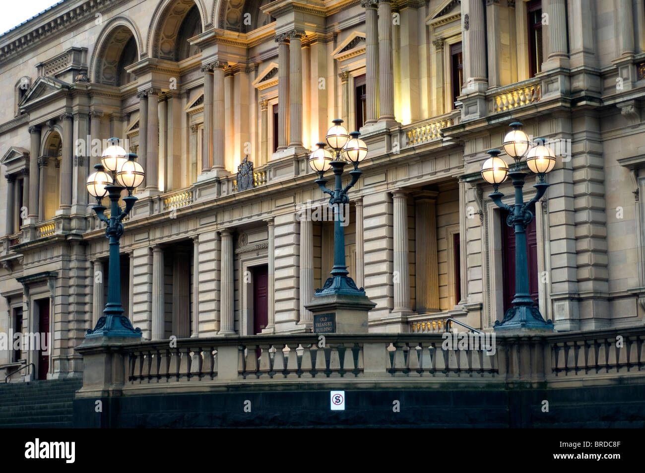 Treasury bauen, Spring Street, Melbourne, Victoria, Australien Stockfoto