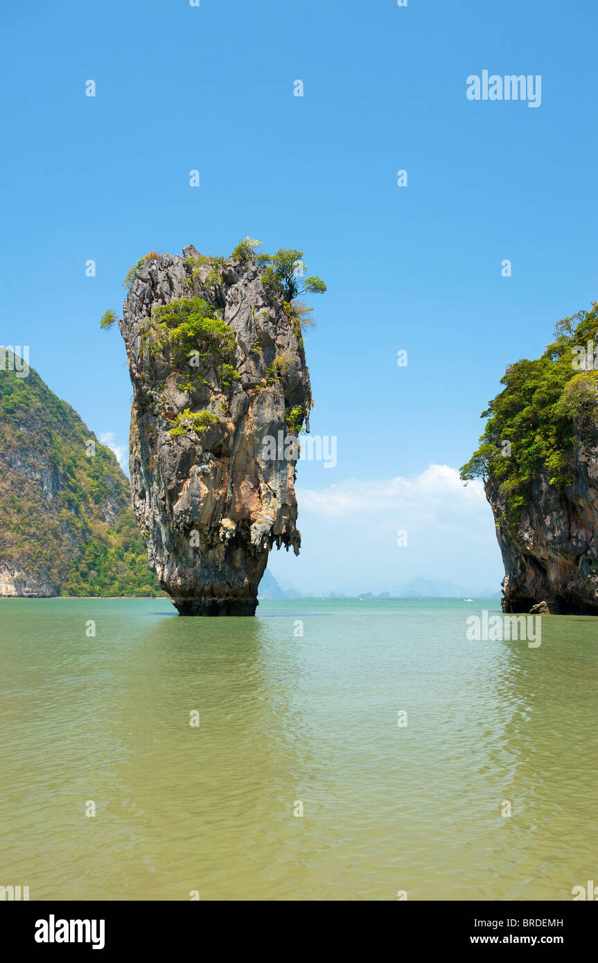 James Bond Insel, Phang Nga Bay Nationalpark, Phuket, Thailand Stockfoto