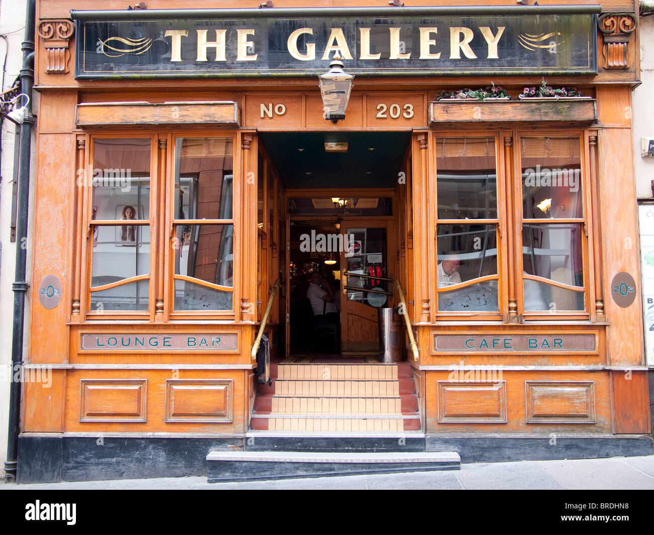Galerie Bar, Buchanan Street, Glasgow Stockfoto