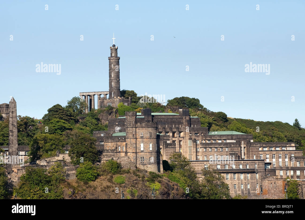 Carlton Hill, Edinburgh, Schottland Stockfoto