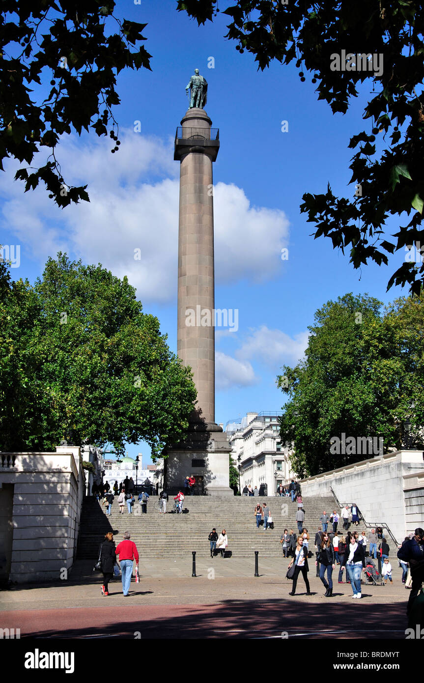 Herzog von York Denkmal vom Einkaufszentrum, City of Westminster, Greater London, England, Vereinigtes Königreich Stockfoto