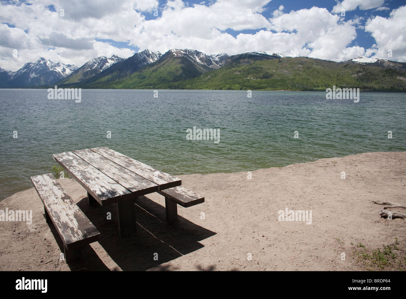 Grand Teton National Park Picknick vor Ort Stockfoto