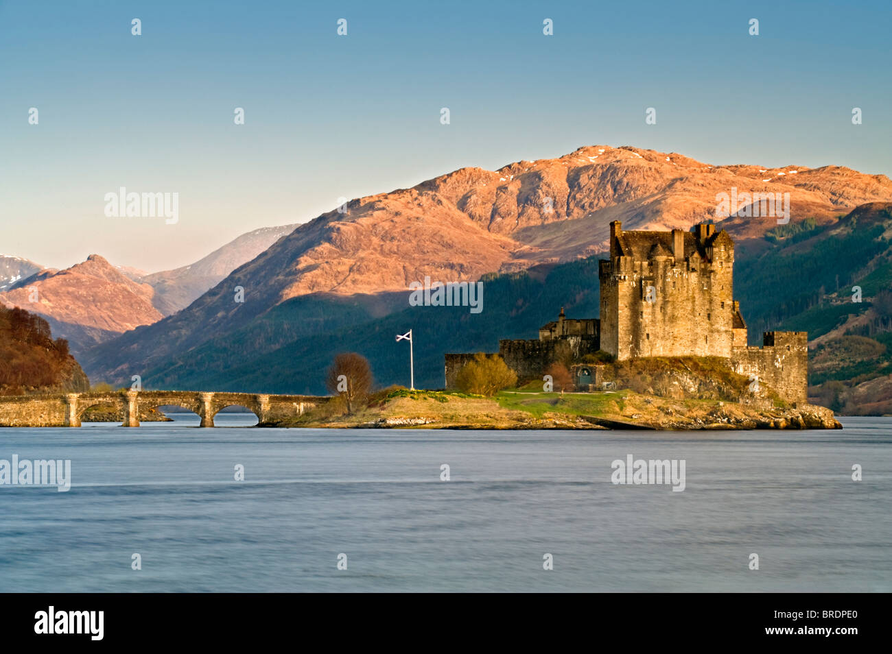 Eilean Donan Castle, Loch Duich, Schottisches Hochland, Schottland Stockfoto