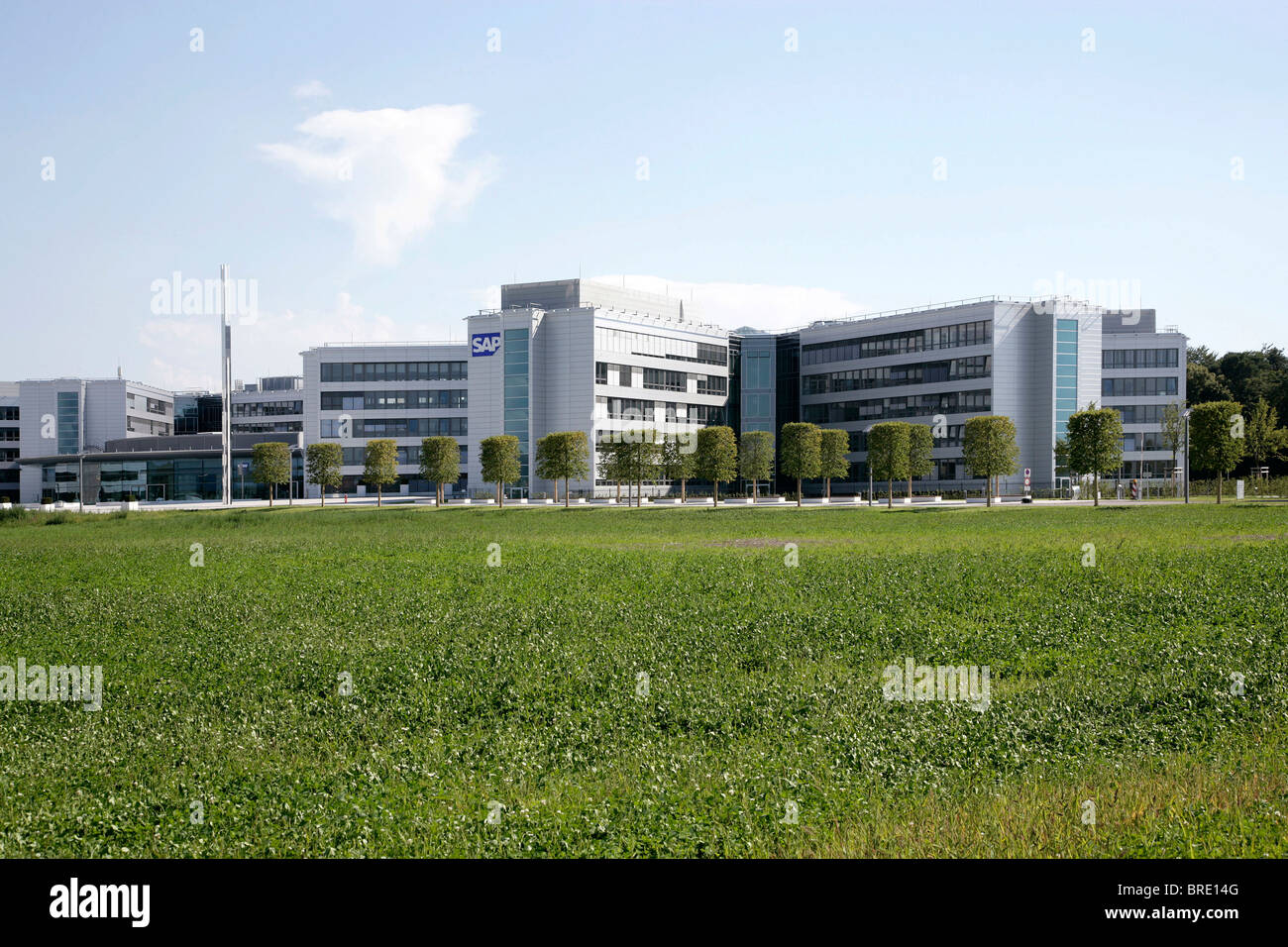 Hauptsitz der Software Firma SAP AG in Walldorf, Baden-Württemberg, Deutschland, Europa Stockfoto