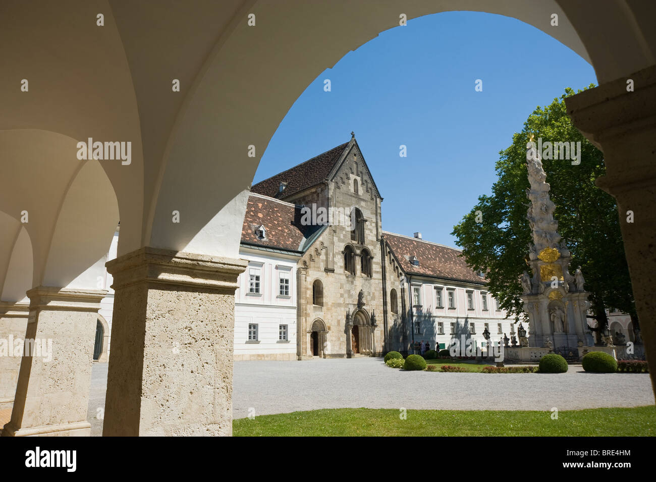 Stift Heiligenkreuz Stockfoto