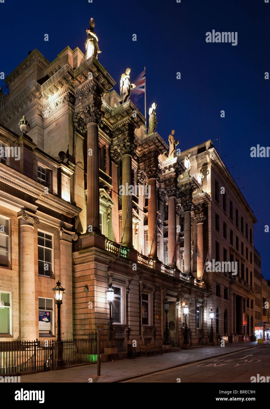 Das alte Hauptquartier der Royal Bank of Scotland bei St Andrew Square, Edinburgh. Stockfoto