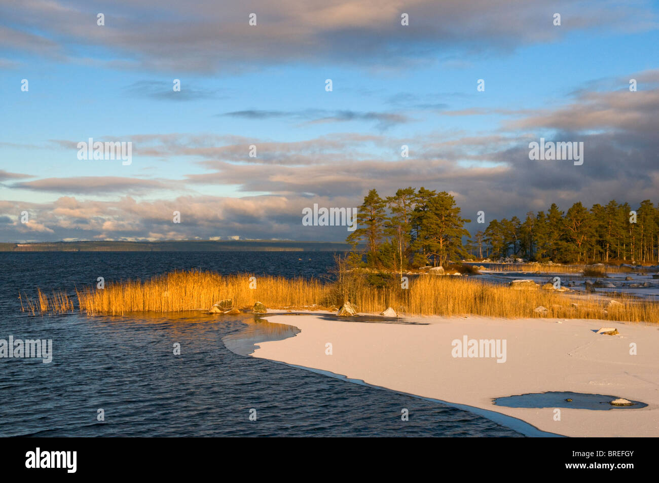 Unden Sie, Lake, Tiveden Nationalpark, Schweden, Skandinavien, Europa Stockfoto