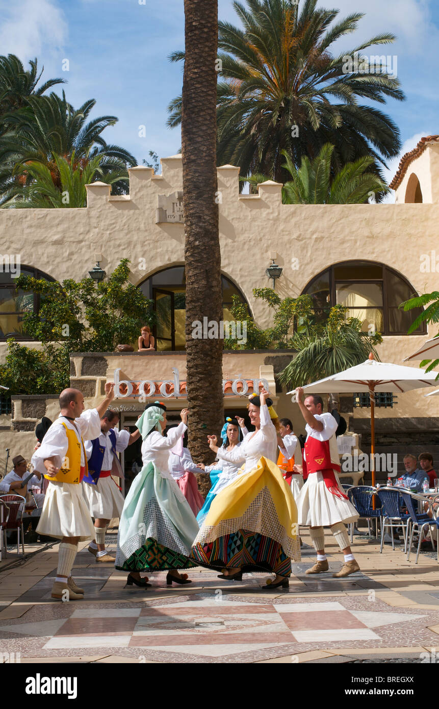 Traditioneller Tanzfestival in Las Palmas, Gran Canaria, Kanarische Inseln, Spanien Stockfoto