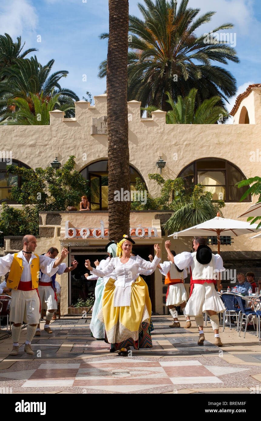 Traditioneller Tanzfestival in Las Palmas, Gran Canaria, Kanarische Inseln, Spanien Stockfoto