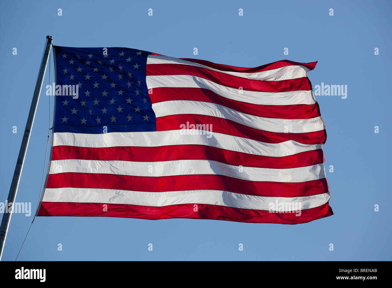 Amerikanische Flagge Stockfoto