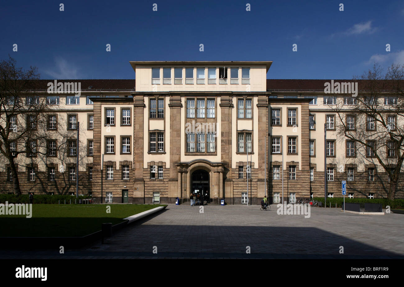 Bezirk und Municipal Court, Duisburg, Ruhrgebiet, Nordrhein-Westfalen, Deutschland, Europa Stockfoto