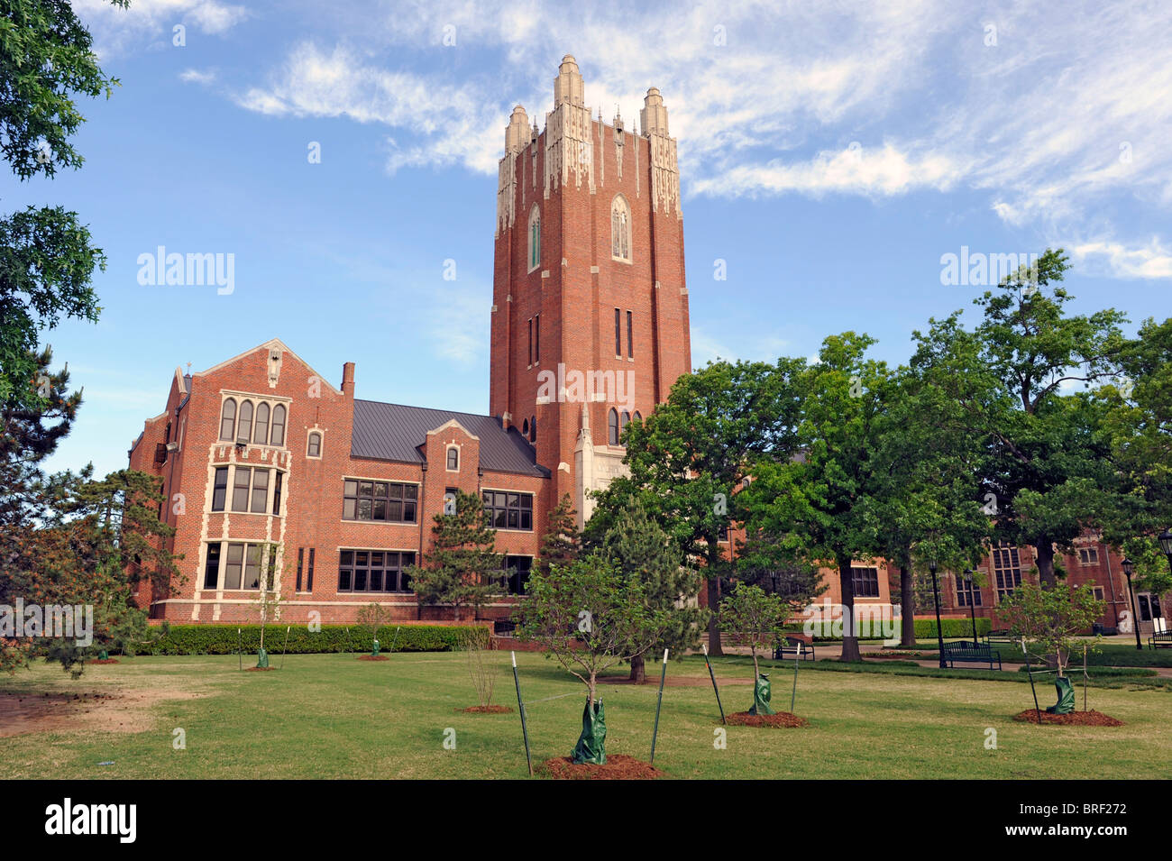 Oklahoma City University Campus Stockfoto