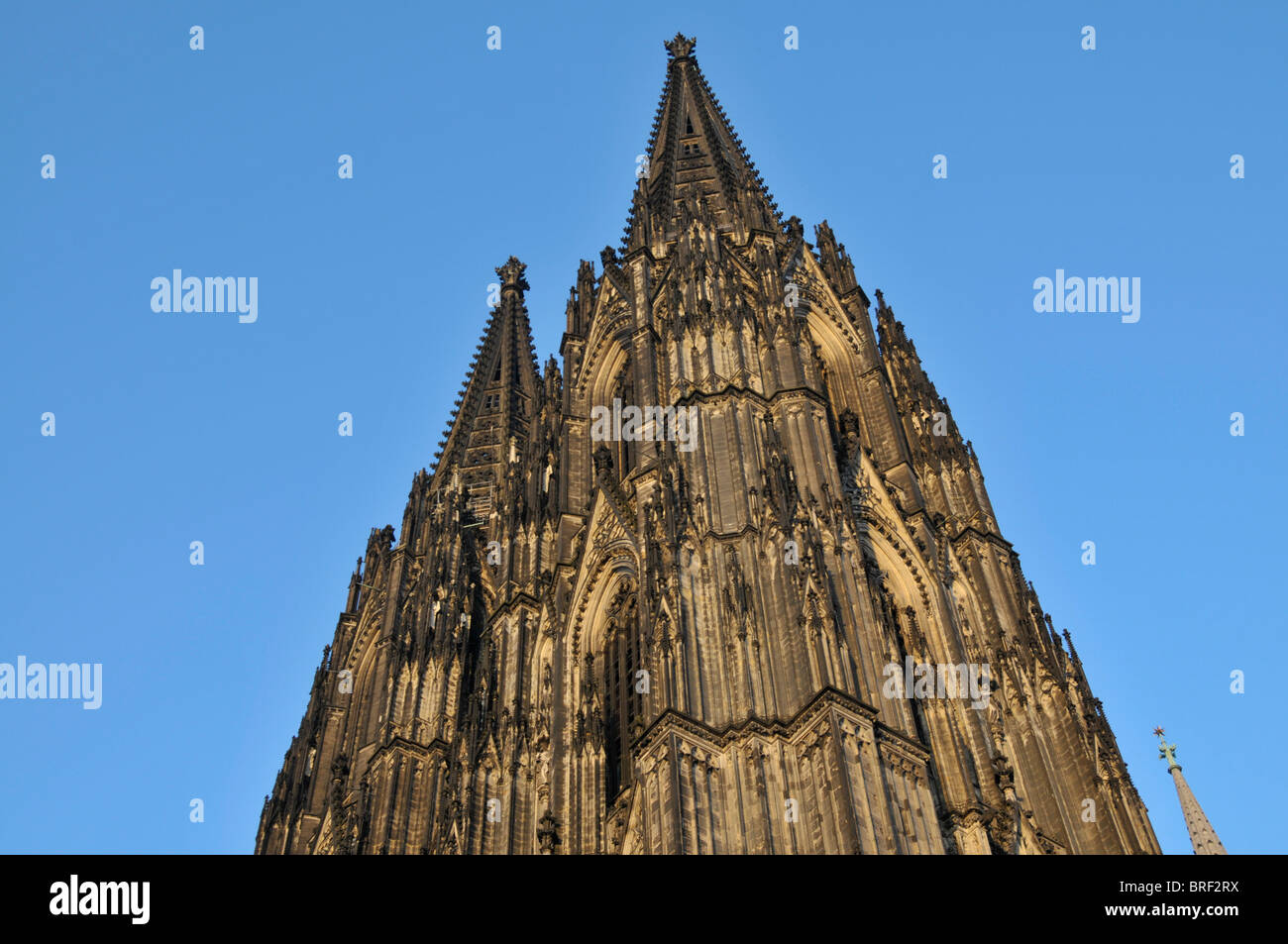 Westfassade des Kölner Dom, Köln, Nordrhein-Westfalen, Deutschland, Europa Stockfoto