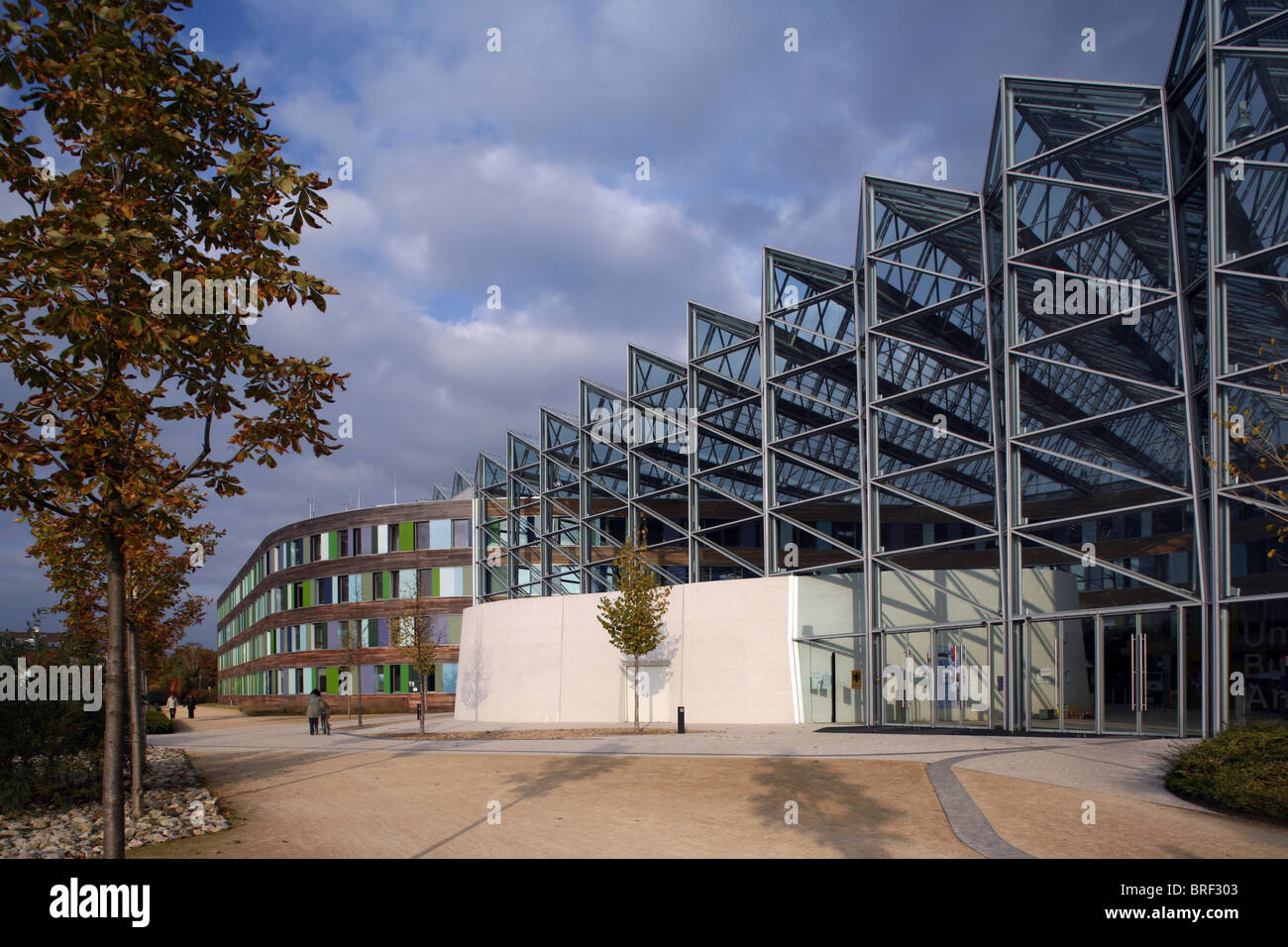 Umweltbundesamt, Dessau, Sachsen-Anhalt, Deutschland, Europa Stockfoto