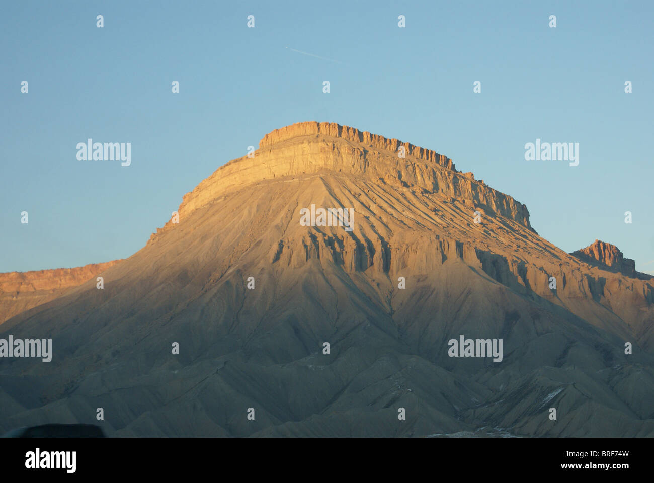 Buchen Sie Klippen, am frühen Abend, Eastern Utah, Rocky Mountains Stockfoto