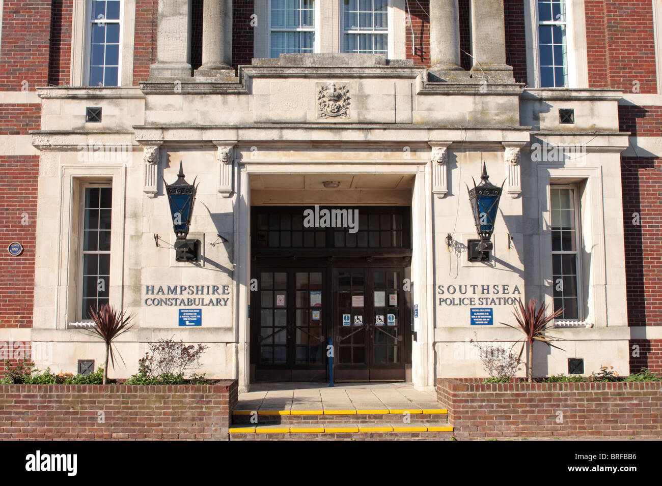 Southsea Polizeiwache Hampshire UK Stockfoto