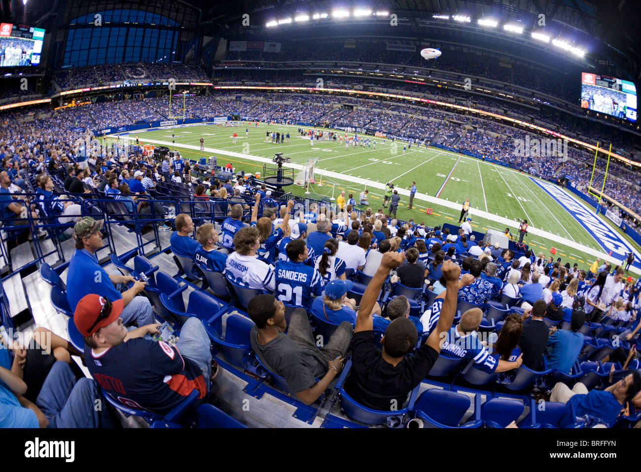 Lucas Oil stadium Stockfoto