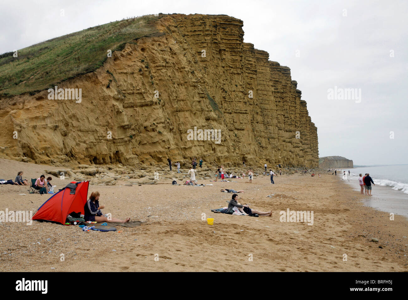 Strand, Lyme Regis, Lyme Bay, Dorset, Südengland, Großbritannien, Europa Stockfoto