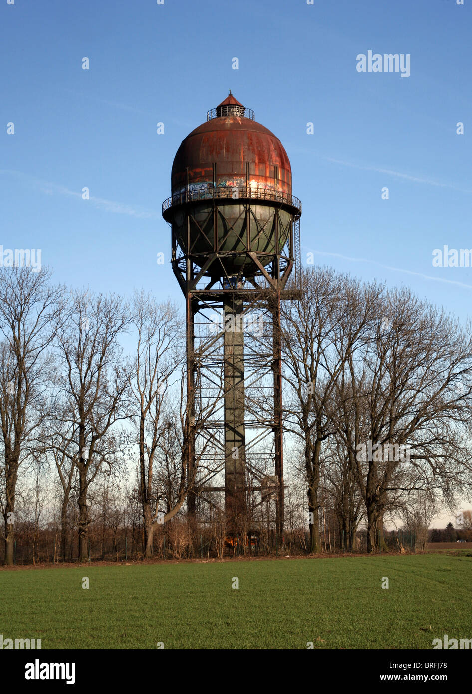 Wasserturm Lanstroper Ei, Ruhrgebiet, Nordrhein-Westfalen, Deutschland, Europa Stockfoto