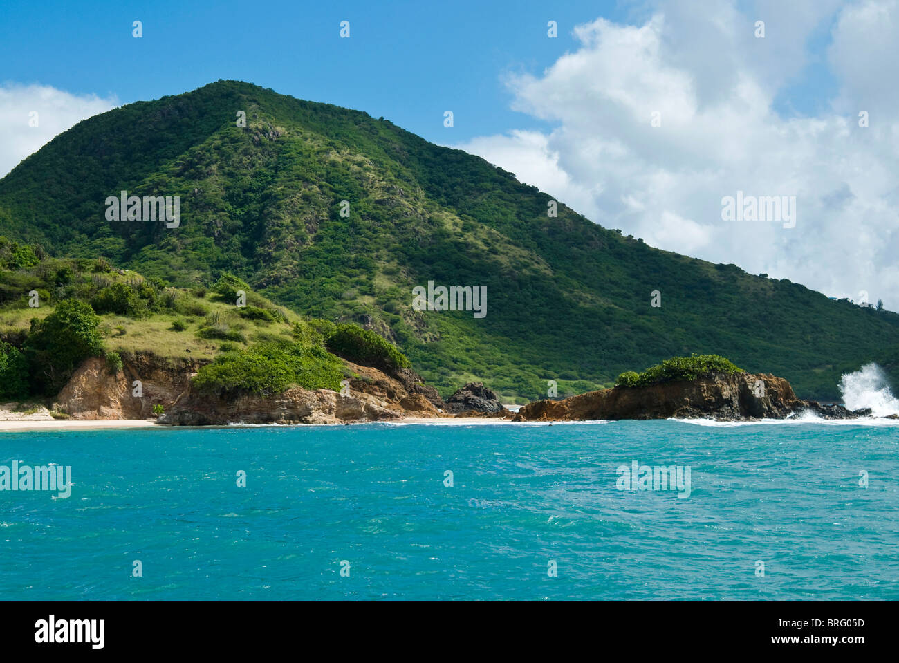 Süd-Ost-Küste, Antigua, West Indies, Karibik, Mittelamerika Stockfoto