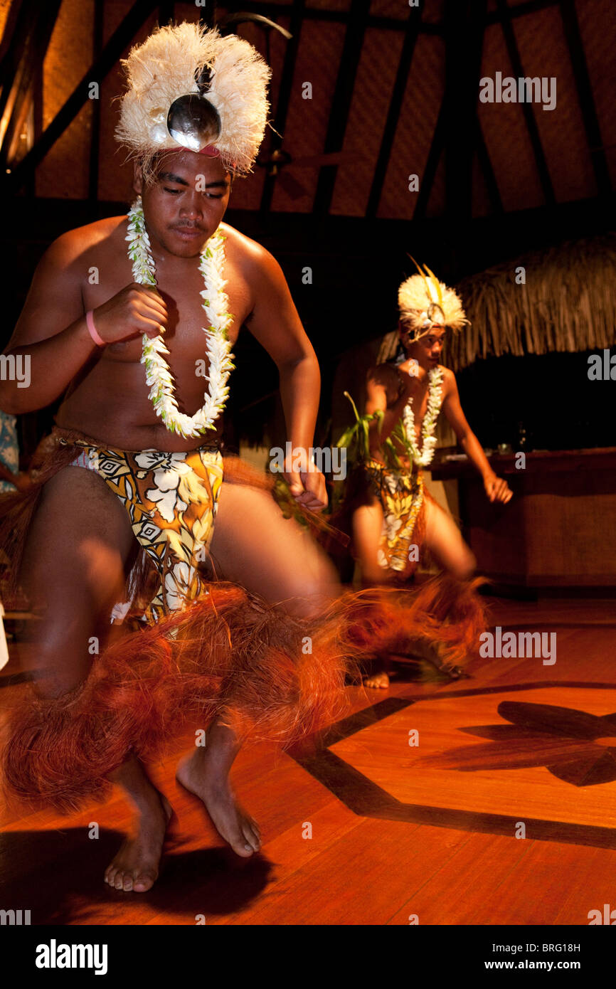 Aitutaki auf den Cook Inseln Stockfoto