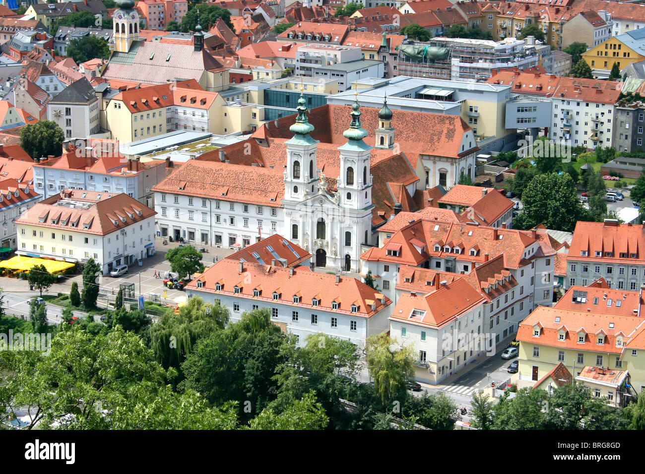 Die Stadt Graz, Österreich. Stockfoto