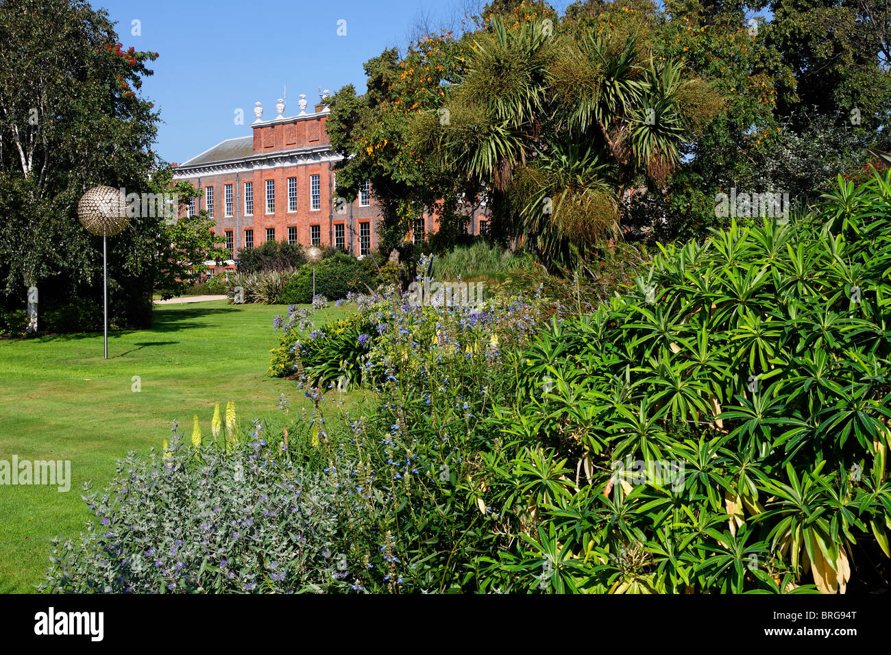 Kensington-Palast und Garten, London, UK Stockfoto