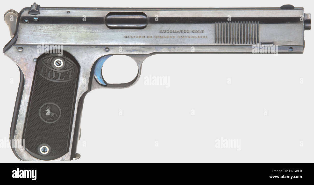 Ein Colt Modell 1902 (sportliche) Automatische Pistole, Kaliber.38, No