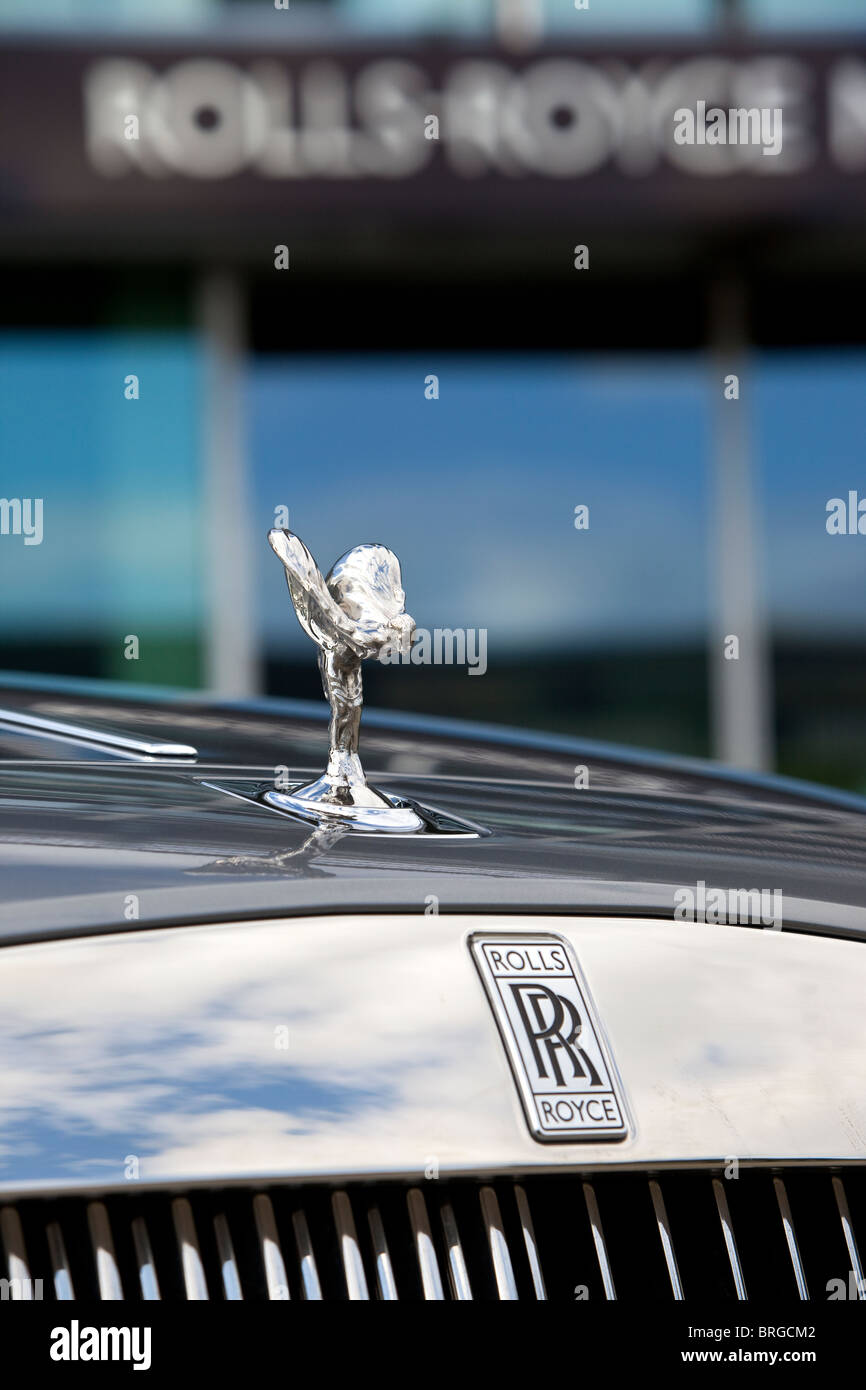 Rolls-Royce-Werk in Goodwood, West Sussex UK Produktionslinie für Rolls-Royce Phantom und Ghost Autos. Stockfoto
