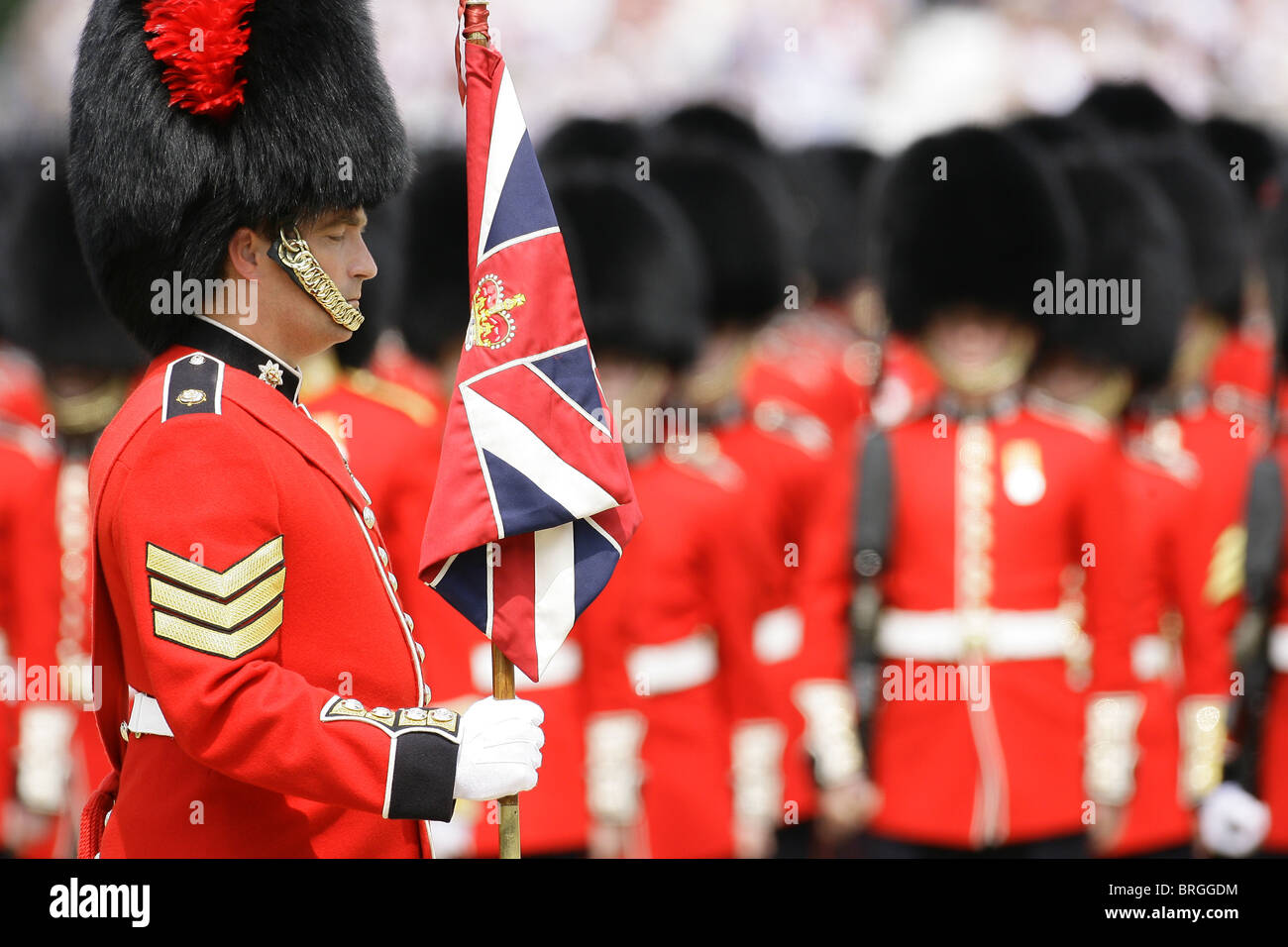 Trooping die Farbe-Parade am Horseguards in London.  Bild von James Boardman Stockfoto