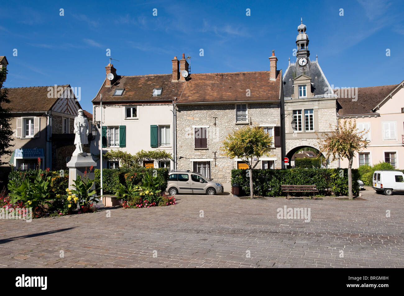 Moret-Sur-Loing, Frankreich Stockfoto