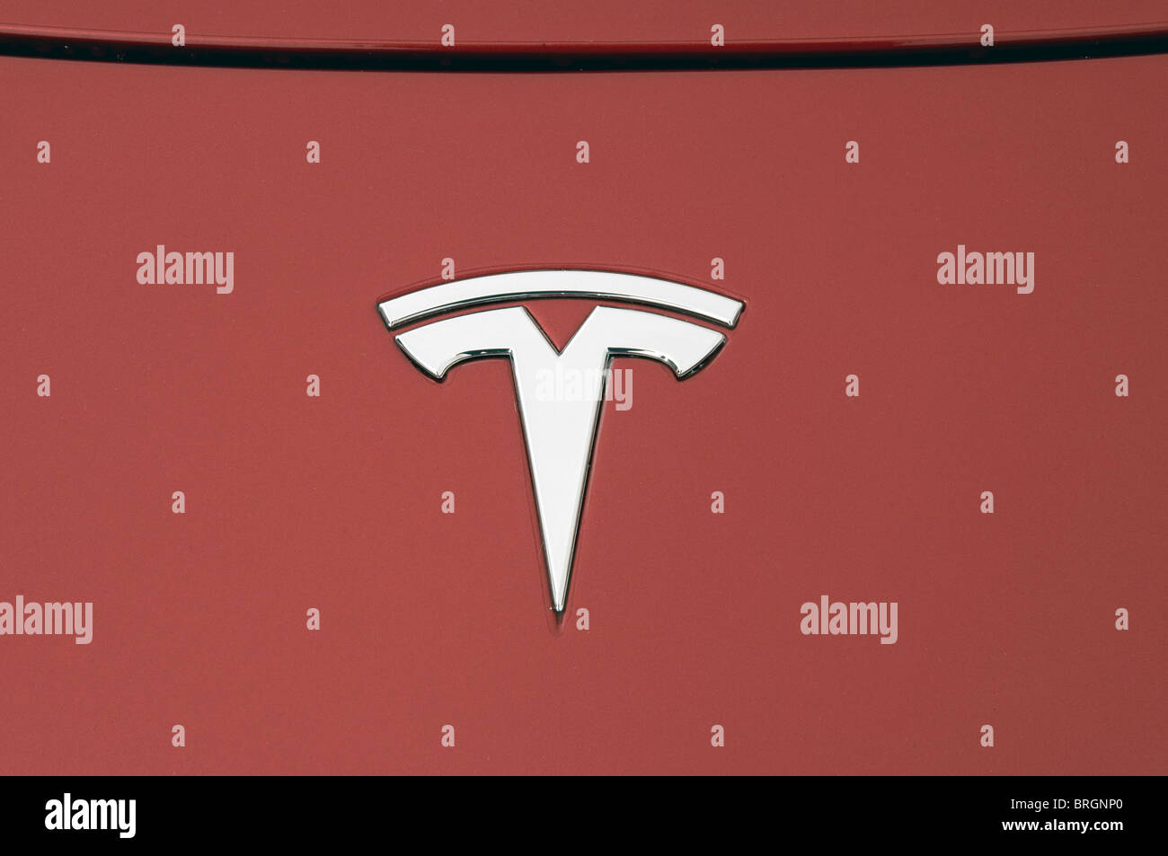 2010 Tesla Roadster Stockfoto