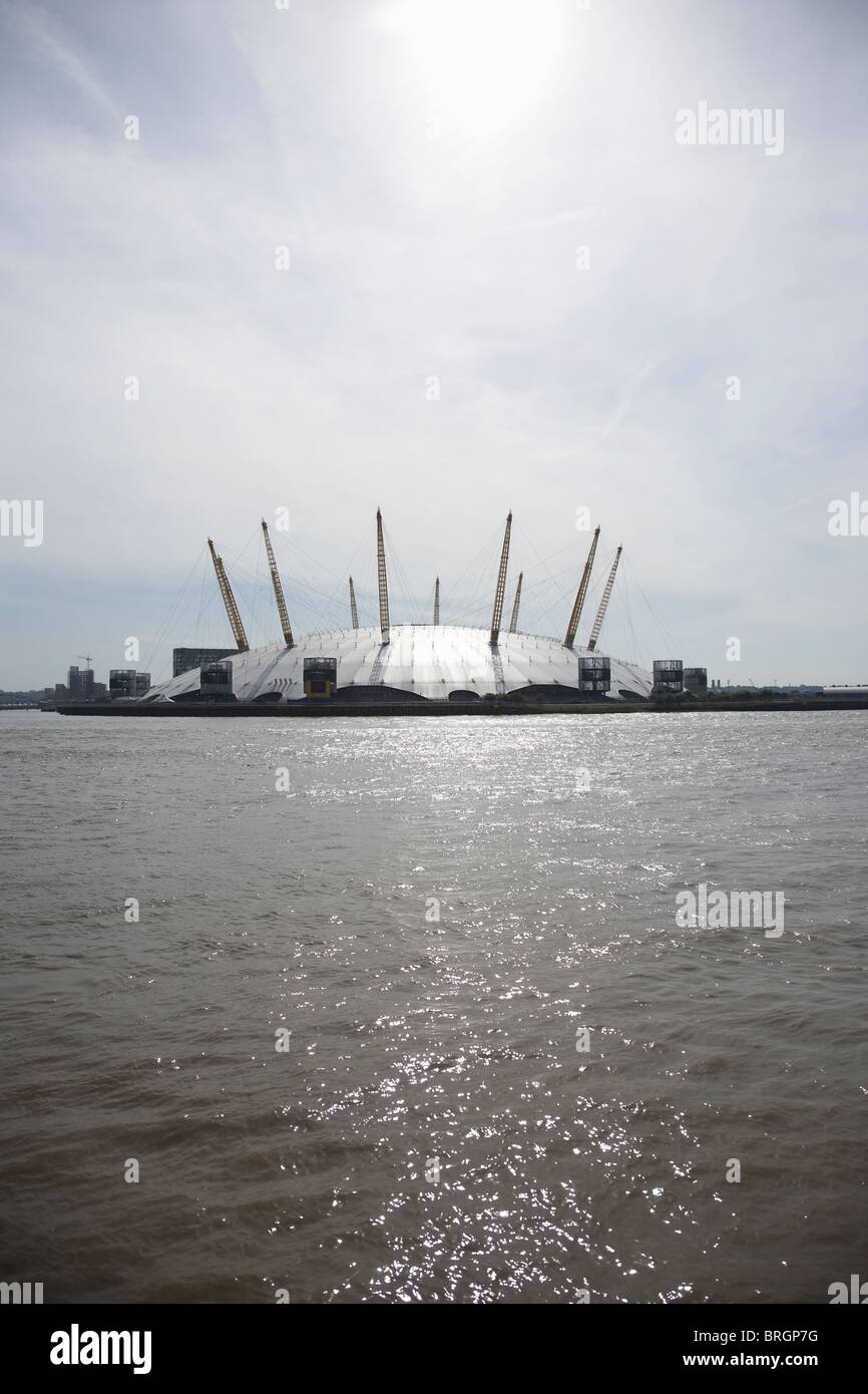 O2 Arena Veranstaltungsort Stockfoto