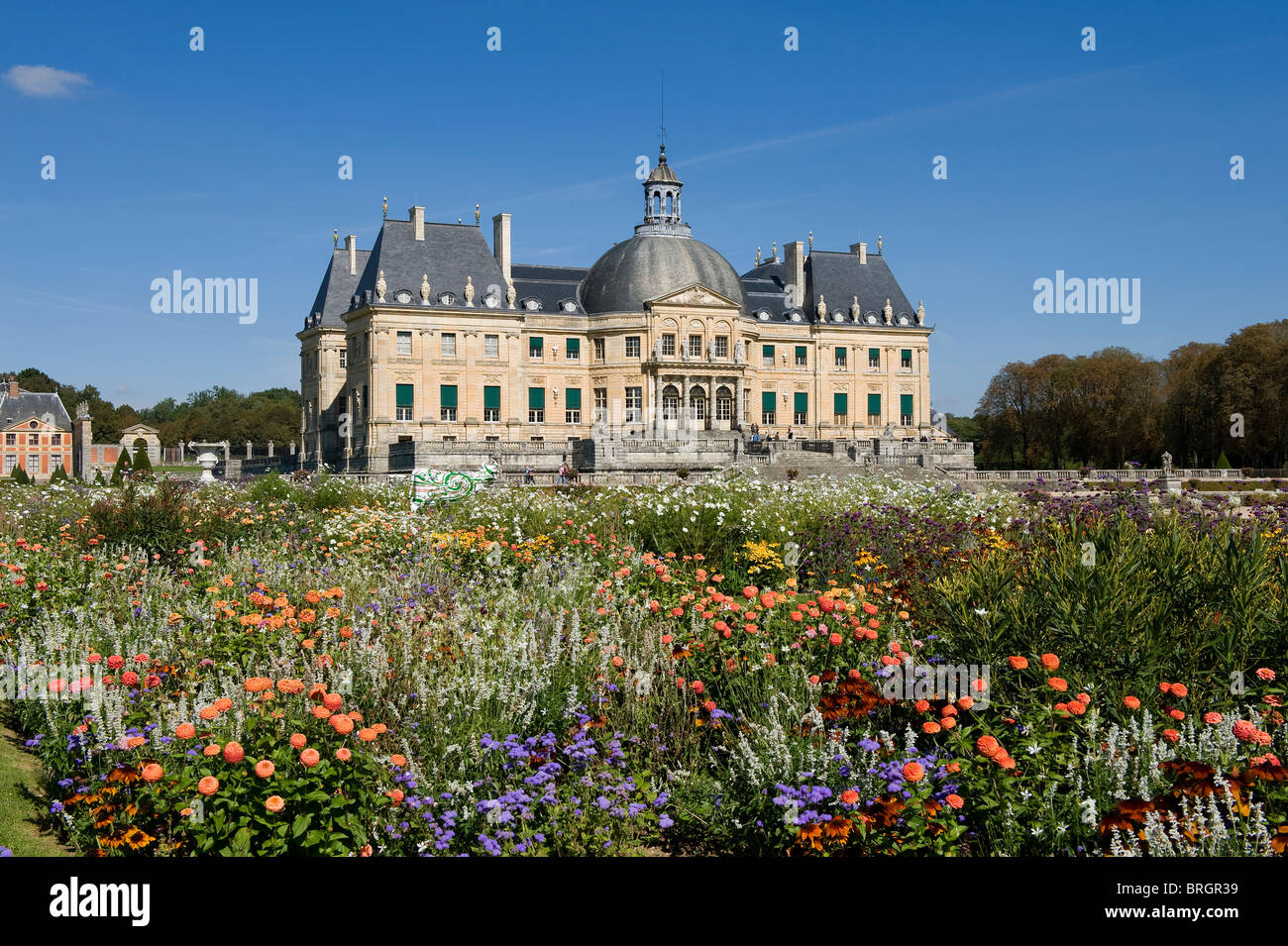 Schloss Vaux le Vicomte, Maincy, Frankreich Stockfoto