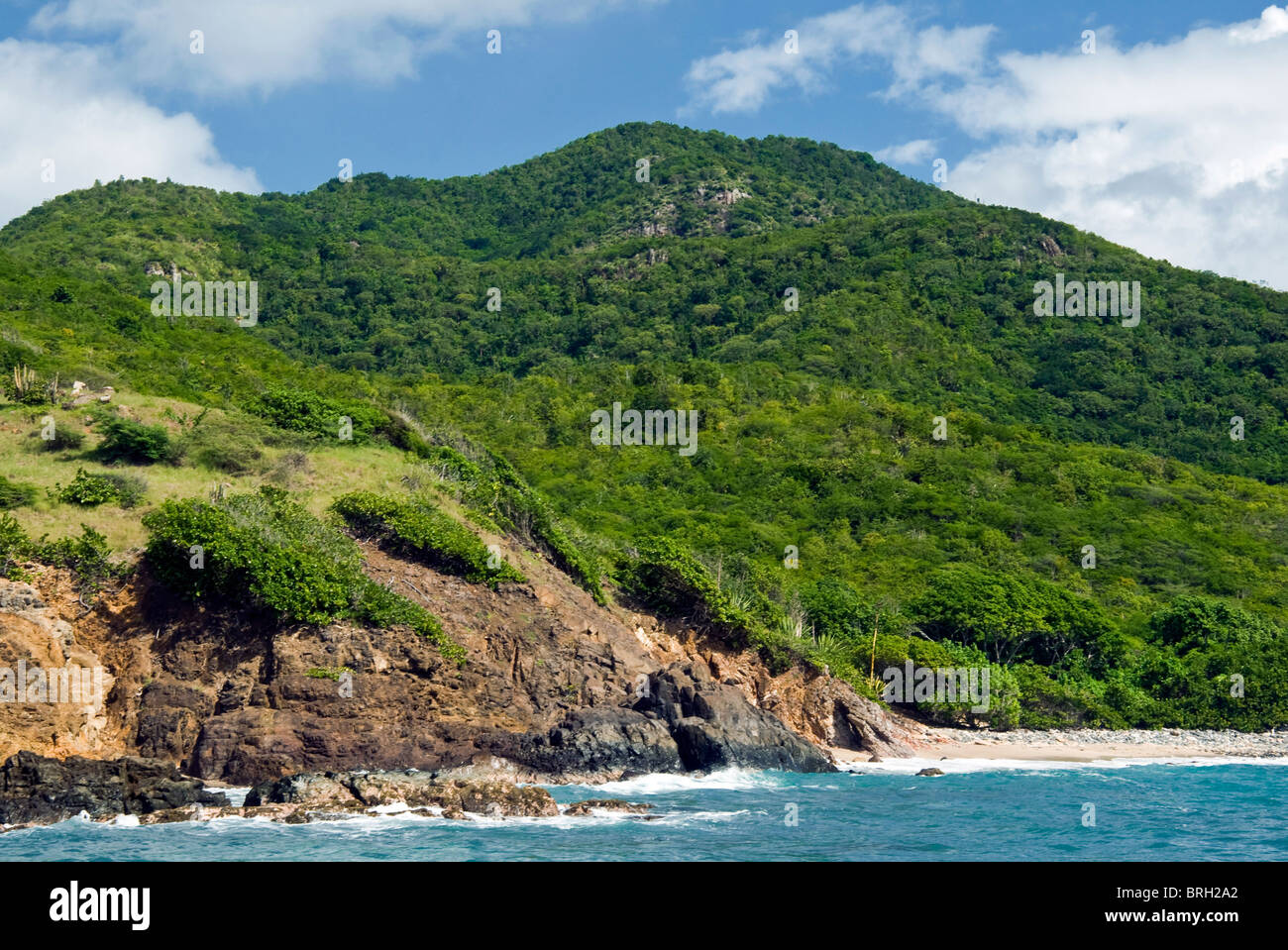 Süd-Ost-Küste, Antigua, West Indies, Karibik, Mittelamerika Stockfoto