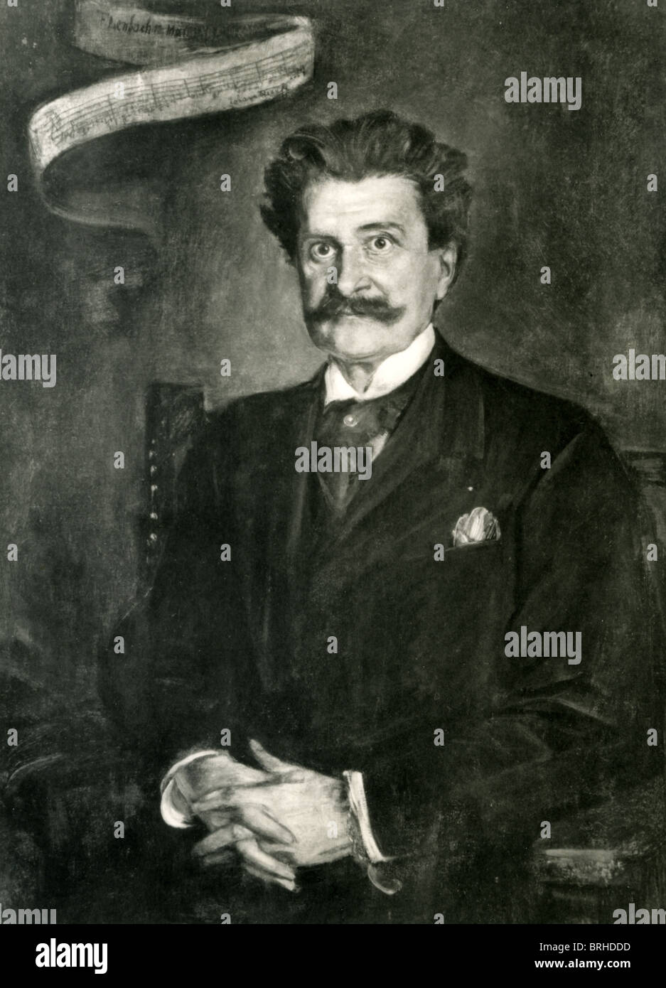 JOHANN STRAUSS II (1825 – 1899) österreichischen Unterhaltungsmusik Komponist Stockfoto