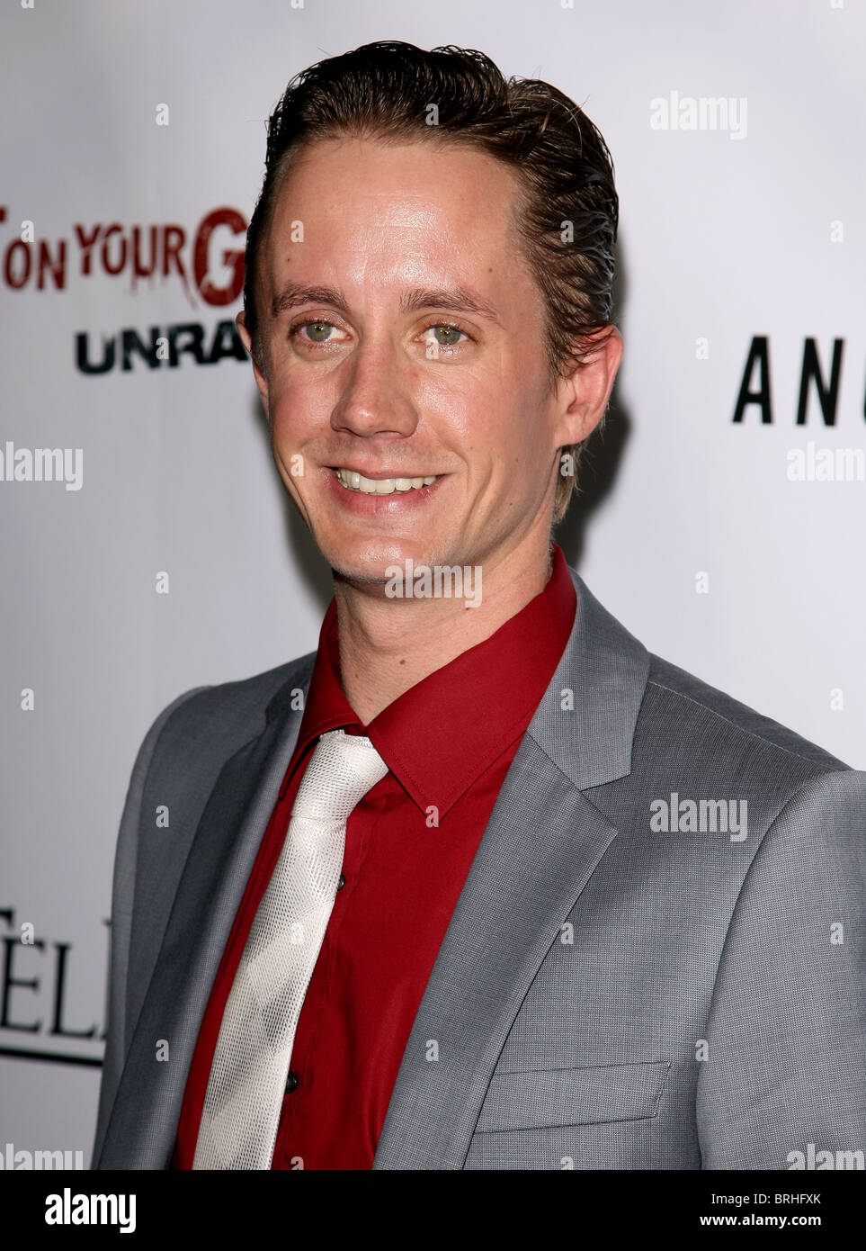 CHAD LINDBERG ich auf IHREM Grab UNRATED LOS ANGELES PREMIERE HOLLYWOOD LOS ANGELES Kalifornien USA 29. September 2010 Spucke Stockfoto
