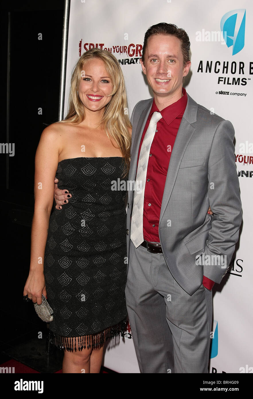 CHAD LINDBERG Freundin I ON YOUR GRAVE Spit ohne Klassifizierung LOS ANGELES PREMIERE HOLLYWOOD LOS ANGELES Kalifornien USA 29 MB Stockfoto