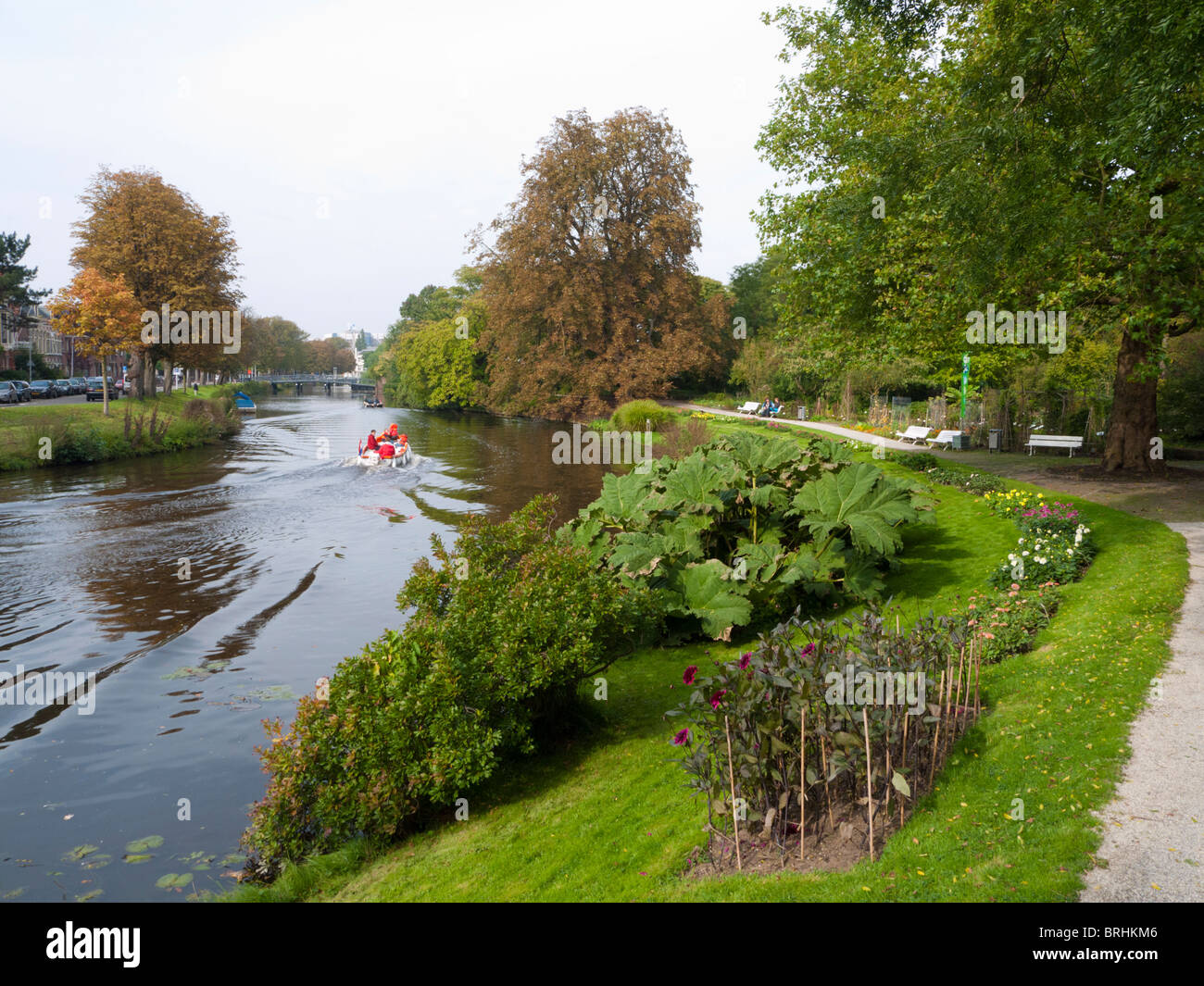 Historischen Garten Hortus Botanicus in Leiden Niederlande Stockfoto