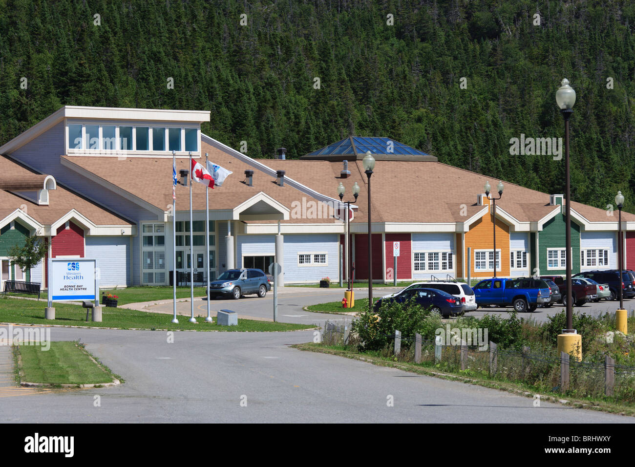 Bonne Bay Gesundheitszentrum, Norris Point, Neufundland Kanada Stockfoto