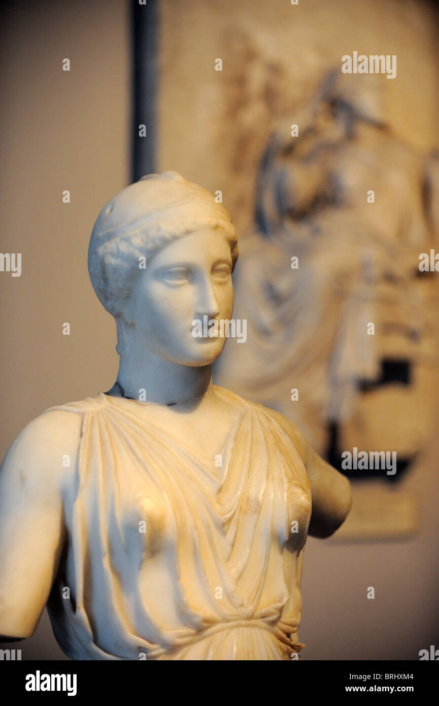 Demeter-Göttin der Erde und der Landwirtschaft in das Istanbuler Museum für Archäologie Stockfoto