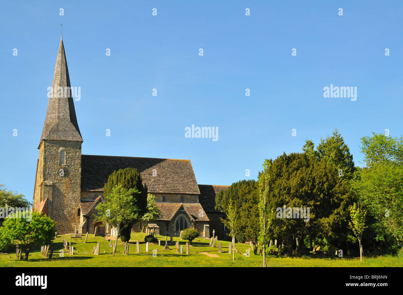 Wisborough Green Pfarrkirche Stockfoto