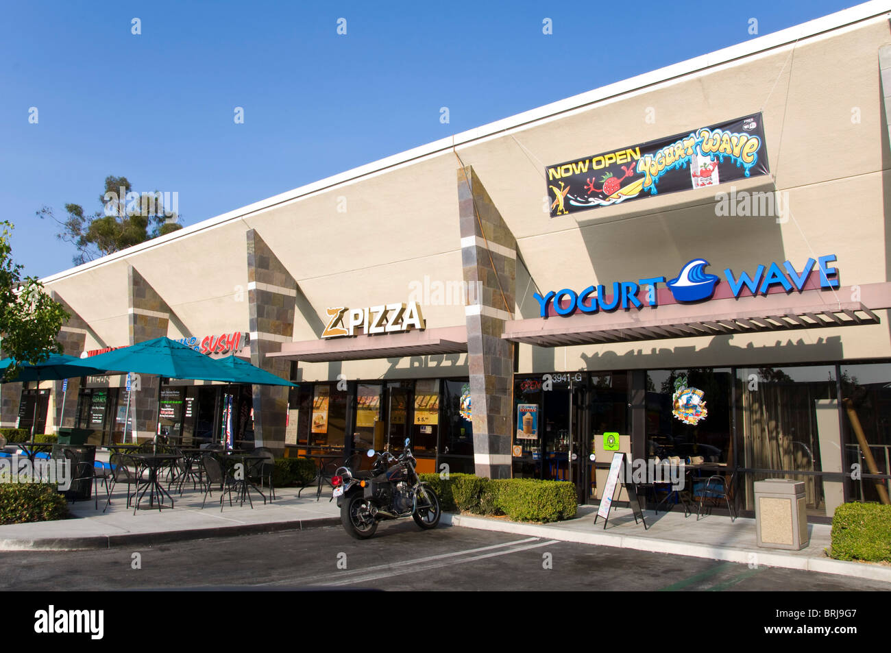 Restaurant-front Stockfoto