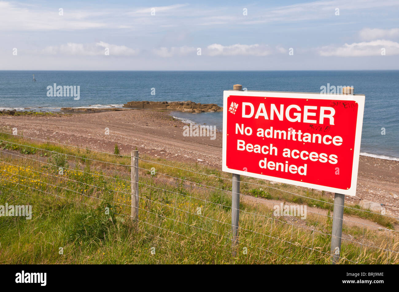 Zugang zum strand verweigert keine zulassung zeichen Fotos und Bildmaterial in hoher Auflösung