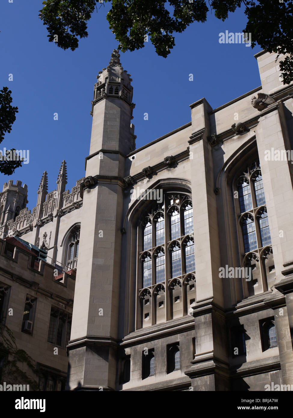 University of Chicago gotische Gebäude außen Stockfoto