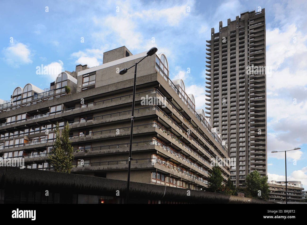 Beton-Hochhaus Stockfoto