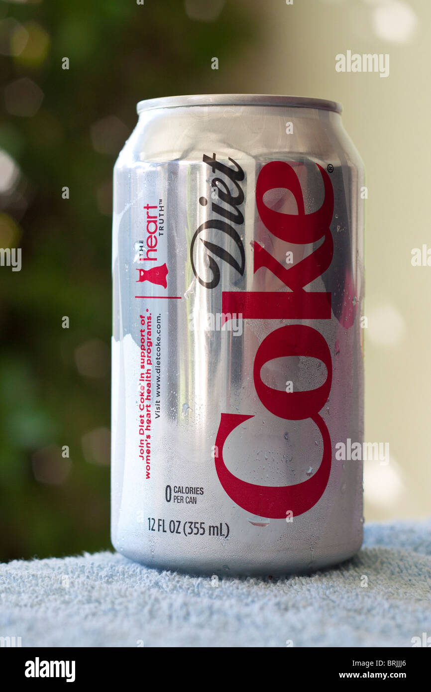 Eine Dose Cola Stockfoto